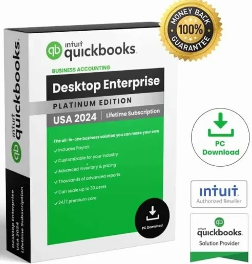Instant delivery Quickbooks Desktop Pro Plus 2024 | Usa Version |