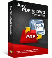 AutoDWG PDF to DWG Converter 2020